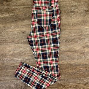 Tartan Pull-on Women’s Pants